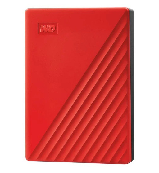 Ổ Cứng Di Động WD My Passport 2TB, 2.5 inch WDBYVG0020BRD-WESN USB 3.2 (màu đỏ)